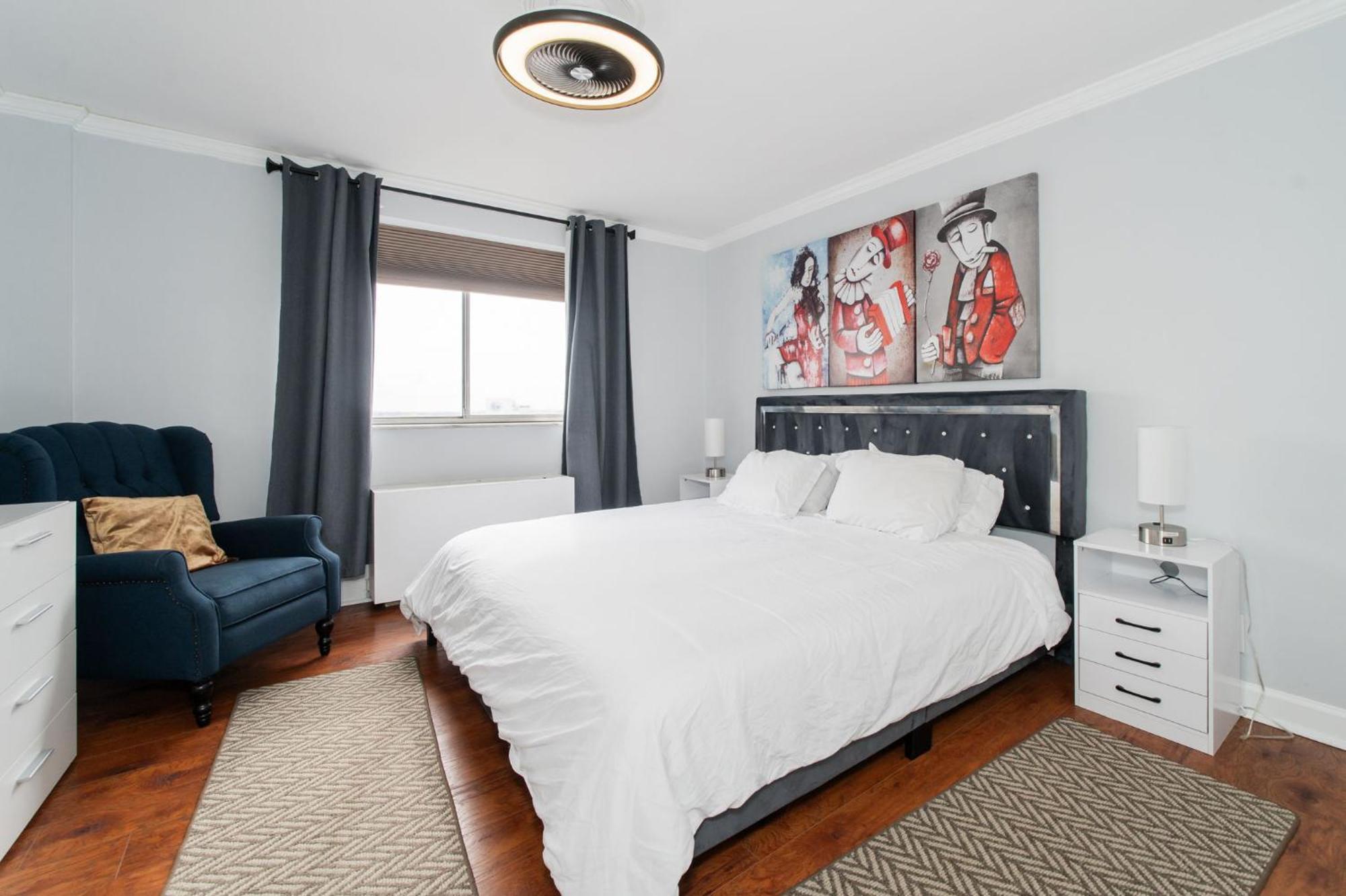 21Floor-Renovated 2Br,1Bath King And Queen Bed And Parking แอตแลนตา ภายนอก รูปภาพ